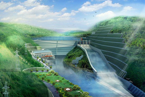 荆门老挝南塔河1号水电站项目